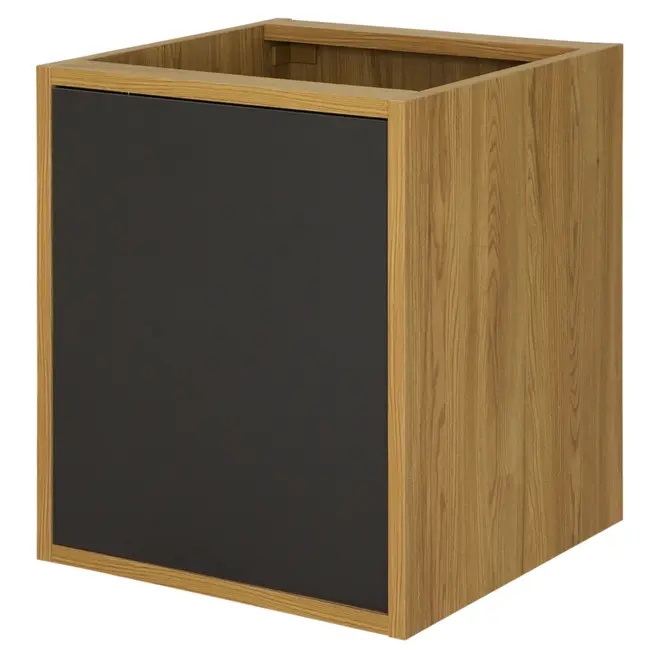ARMÁRIO DE COZINHA INFERIOR 60 CM 1 PORTA TOAST - OAK TAMMI/KONKRET - Foto 3