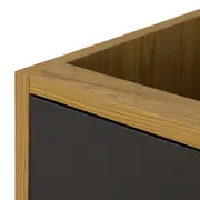 ARMÁRIO DE COZINHA INFERIOR 60 CM 1 PORTA TOAST - OAK TAMMI/KONKRET - Foto 6