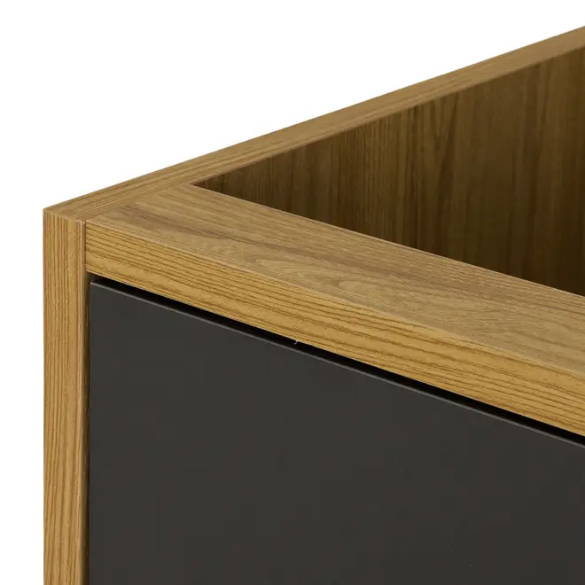 ARMÁRIO DE COZINHA INFERIOR 60 CM 1 PORTA TOAST - OAK TAMMI/KONKRET - Foto 6