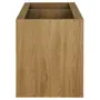 ARMÁRIO DE COZINHA INFERIOR 1,20 M 4 GAVETAS/1 PORTA BASCULANTE TOAST - OAK TAMMI/KONKRET - Foto 4