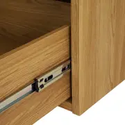 ARMÁRIO DE COZINHA INFERIOR 1,20 M 4 GAVETAS/1 PORTA BASCULANTE TOAST - OAK TAMMI/KONKRET - Foto 6