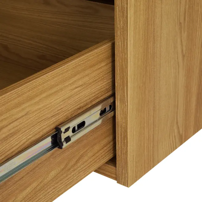 ARMÁRIO DE COZINHA INFERIOR 1,20 M 4 GAVETAS/1 PORTA BASCULANTE TOAST - OAK TAMMI/KONKRET - Foto 6