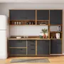 TAMPO DE ARMÁRIO DE COZINHA COM FRONTÃO 60 CM TOAST - OAK TAMMI - Foto 9