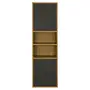 PANELEIRO 2 PORTAS 60 CM X 2 M TOAST - OAK TAMMI/KONKRET - Foto 1