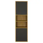 PANELEIRO 2 PORTAS 60 CM X 2 M TOAST - OAK TAMMI/KONKRET - Foto 1