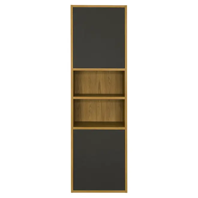 PANELEIRO 2 PORTAS 60 CM X 2 M TOAST - OAK TAMMI/KONKRET - Foto 1
