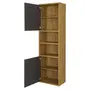 PANELEIRO 2 PORTAS 60 CM X 2 M TOAST - OAK TAMMI/KONKRET - Foto 2