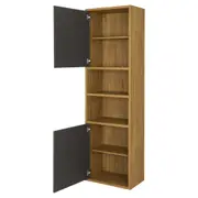 PANELEIRO 2 PORTAS 60 CM X 2 M TOAST - OAK TAMMI/KONKRET - Foto 2
