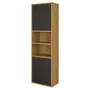 PANELEIRO 2 PORTAS 60 CM X 2 M TOAST - OAK TAMMI/KONKRET - Foto 3