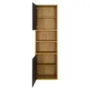 PANELEIRO 2 PORTAS 60 CM X 2 M TOAST - OAK TAMMI/KONKRET - Foto 5