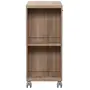 CARRINHO 1 PORTA 80 CM X 40 CM TOAST - OAK TAMMI/KONKRET - Foto 1