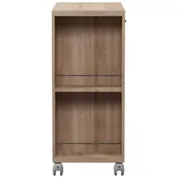 CARRINHO 1 PORTA 80 CM X 40 CM TOAST - OAK TAMMI/KONKRET - Foto 1
