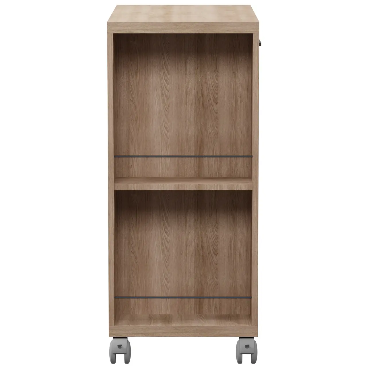CARRINHO 1 PORTA 80 CM X 40 CM TOAST - OAK TAMMI/KONKRET - Foto 1