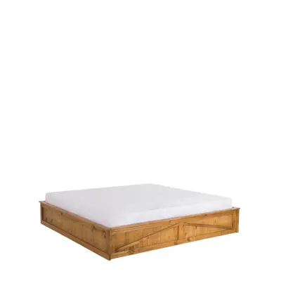 CAMA KING COM 2 GAVETAS 1,93 M CRATES
