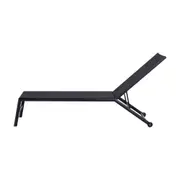 CHAISE LONGUE TULUM - PRETO/PRETO - Foto 3