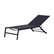 CHAISE LONGUE TULUM - PRETO/PRETO - Foto 7