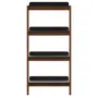 NOZES/PRETO - ESTANTE 70 CM X 1,46 M HANNA