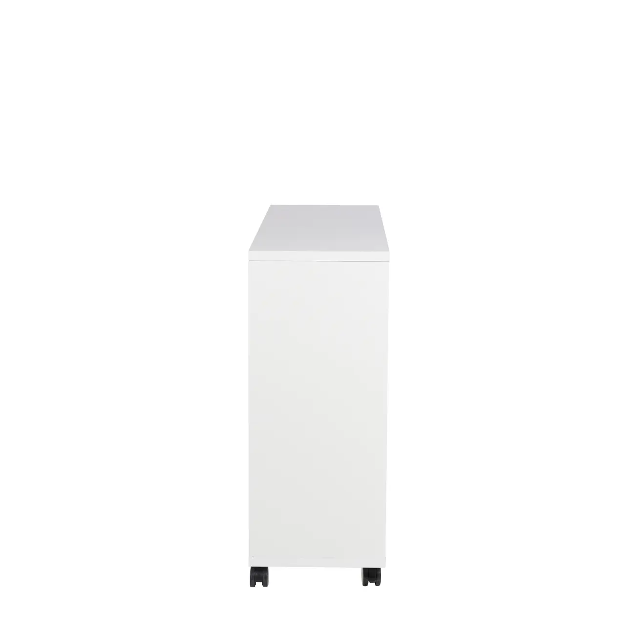 APARADOR COM 2 GAVETAS 1,37 M X 35 CM DIO - BRANCO - Foto 3