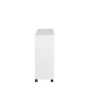 APARADOR COM 2 GAVETAS 1,37 M X 35 CM DIO - BRANCO - Foto 3