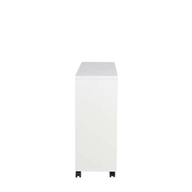 APARADOR COM 2 GAVETAS 1,37 M X 35 CM DIO - BRANCO - Foto 3