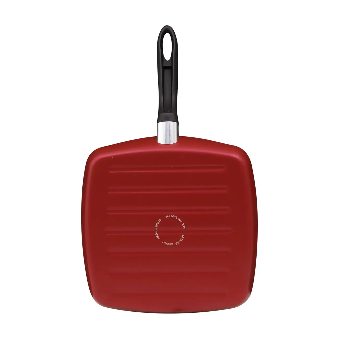 GRILL 24 CM CHILLI - TOMATE/PRETO - Foto 5