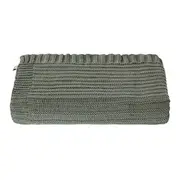 MANTA PARA SOFÁ 1,40 M X 1,60 M WEAVE - LODEN GREEN - Foto 1