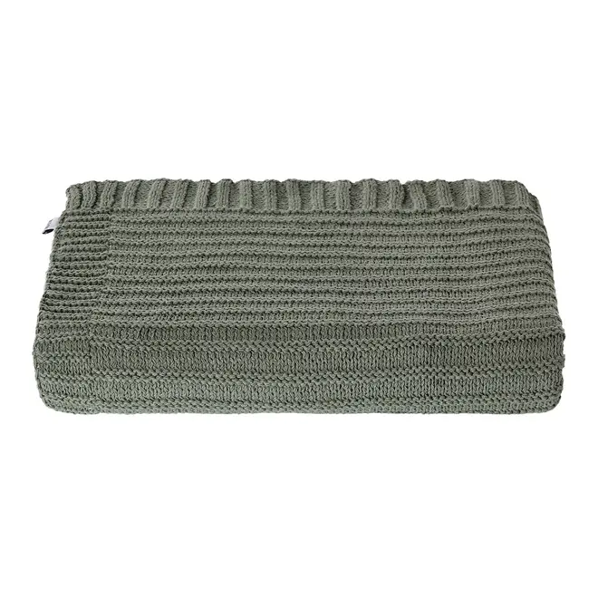 MANTA PARA SOFÁ 1,40 M X 1,60 M WEAVE - LODEN GREEN - Foto 1