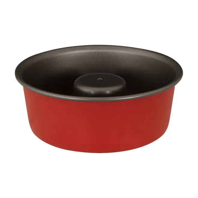 FÔRMA COM FURO REDONDO 22 CM CHILLI - VERMELHO - Foto 1