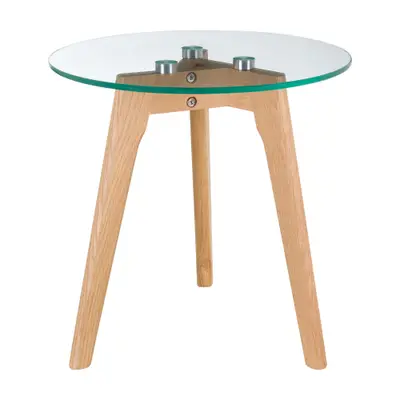 MESA LATERAL REDONDA 40 CM HELIX
