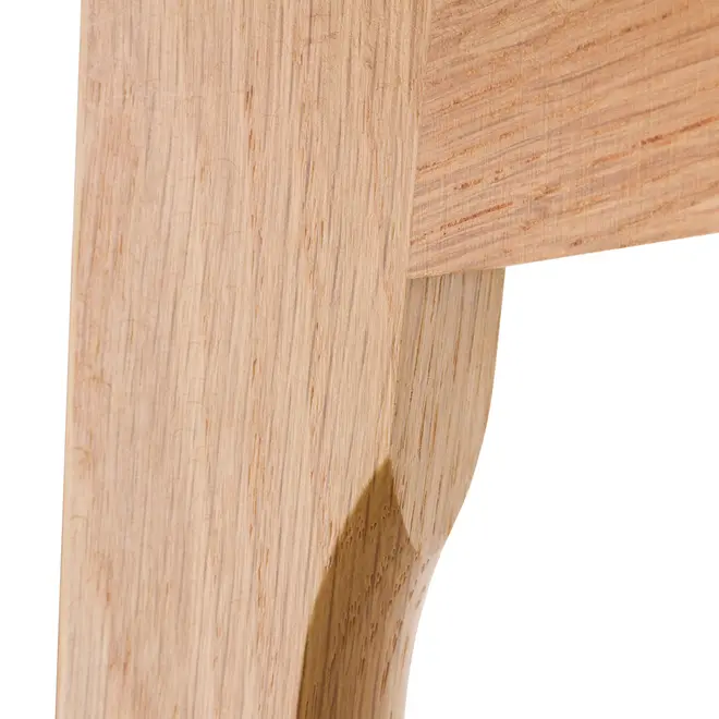 MESA LATERAL REDONDA 40 CM HELIX - CARVALHO/INCOLOR - Foto 5