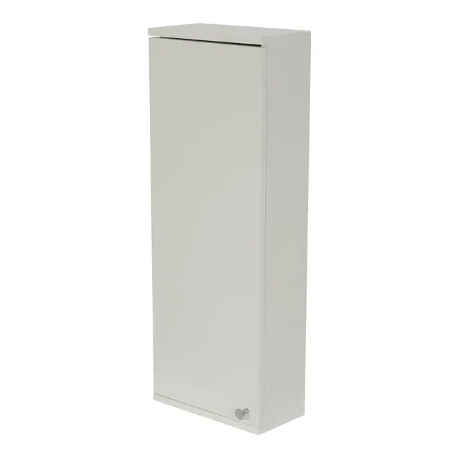 GABINETE PARA BANHEIRO SUPERIOR 1 PORTA BIANC - BRANCO - Foto 2