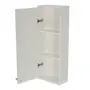 GABINETE PARA BANHEIRO SUPERIOR 1 PORTA BIANC - BRANCO - Foto 4