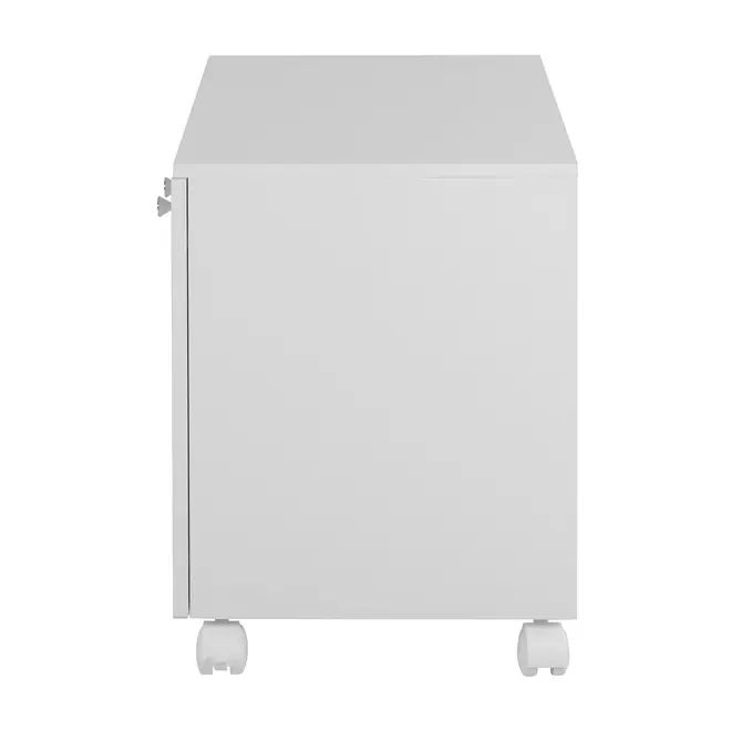 BIANC GABINETE INFERIOR 2 PORTAS C/RODÍZIOS - BRANCO - Foto 2