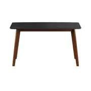 MESA DE JANTAR EXTENSÍVEL 1,36 M/1,76 M X 90 CM OREGON - NOZES/PRETO - Foto 1