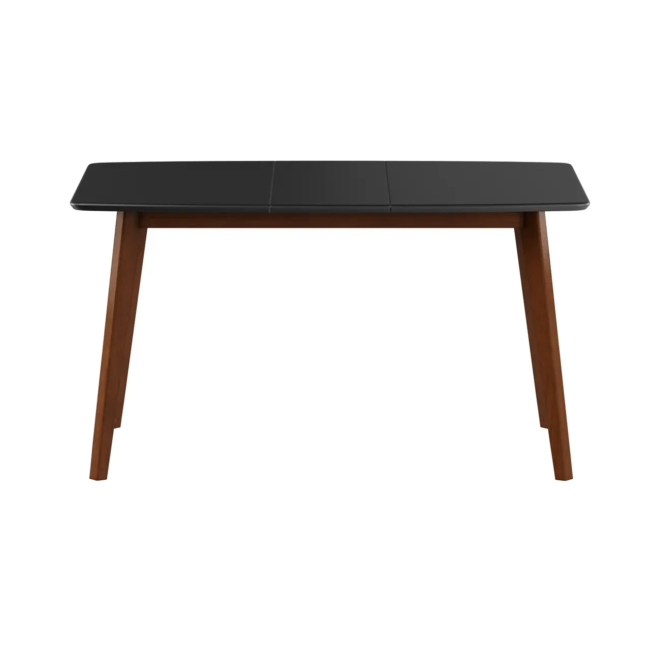 MESA DE JANTAR EXTENSÍVEL 1,36 M/1,76 M X 90 CM OREGON - NOZES/PRETO - Foto 1