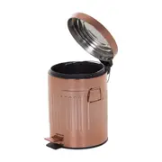 LIXEIRA COM PEDAL 5 L BOULEVARD - COBRE - Foto 2