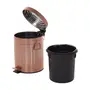 LIXEIRA COM PEDAL 5 L BOULEVARD - COBRE - Foto 5