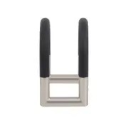 PORTA-GUARDANAPO SWIVEL - CROMADO/PRETO - Foto 2