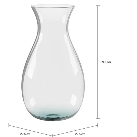 Imagem com medidas do produto VASO 39 CM FLUTUANTES
