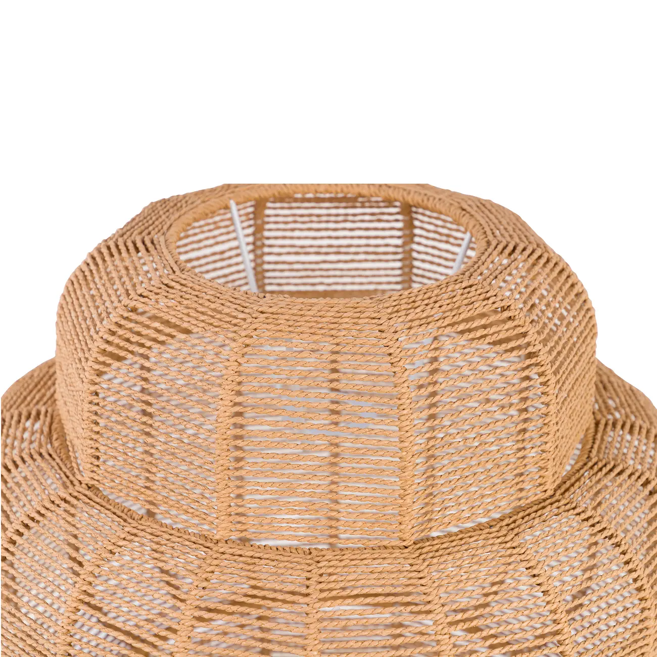 CÚPULA TETO 40 CM X 40 CM GAOZU - NATURAL - Foto 2