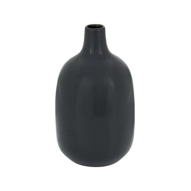 VASO GARRAFA 17 CM CÁSPIO - PRETO - Foto 2