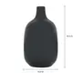 VASO GARRAFA 17 CM CÁSPIO - PRETO - Foto 3