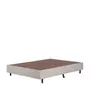 BASE PARA CAMA BOX DE CASAL 1,38 M MIDDLE - CINZA/PRETO - Foto 1