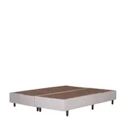 BASE PARA CAMA BOX QUEEN 1,58 M MIDDLE - CINZA/PRETO - Foto 1