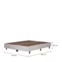 BASE PARA CAMA BOX QUEEN 1,58 M MIDDLE - CINZA/PRETO - Foto 4