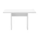 BRANCO/BRANCO - MESA DE JANTAR 1,30 M X 80 CM GLEEN