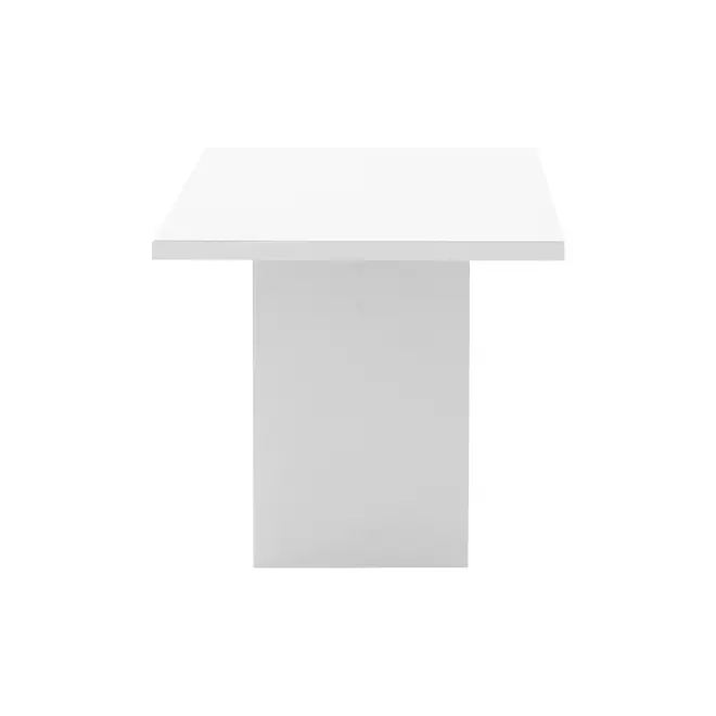 MESA DE JANTAR 1,30 M X 80 CM GLEEN - BRANCO/BRANCO - Foto 3