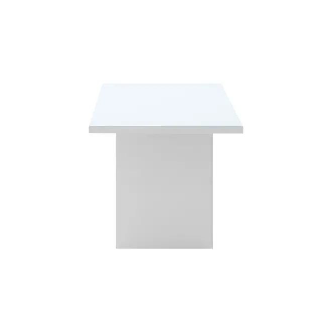MESA DE JANTAR 1,60 M X 80 CM GLEEN - BRANCO/BRANCO - Foto 3