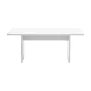 MESA DE JANTAR 1,80 M X 90 CM GLEEN - BRANCO/BRANCO - Foto 1