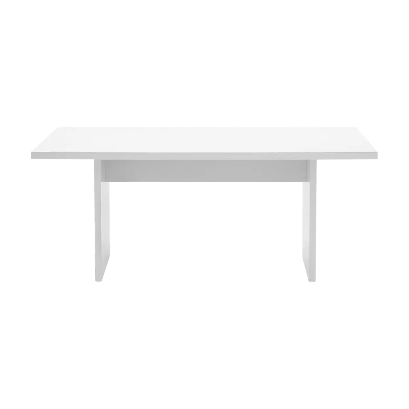 MESA DE JANTAR 1,80 M X 90 CM GLEEN - BRANCO/BRANCO - Foto 1